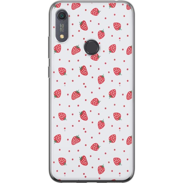 Mobile case for Huawei Y6s (2019) with Strawberries design in the group SMARTPHONE & TABLETS / Phone cases / Huawei/Honor at TP E-commerce Nordic AB (A53926)