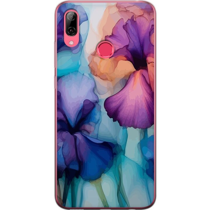 Mobile case for Huawei Y7 (2019) with Magical flowers design in the group SMARTPHONE & TABLETS / Phone cases / Huawei/Honor at TP E-commerce Nordic AB (A53939)