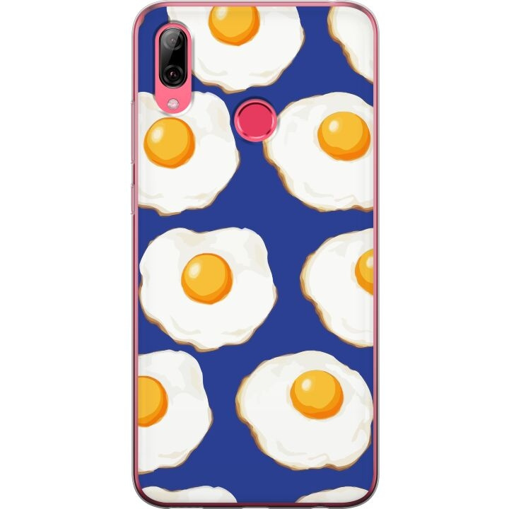 Mobile case for Huawei Y7 (2019) with Fried eggs design in the group SMARTPHONE & TABLETS / Phone cases / Huawei/Honor at TP E-commerce Nordic AB (A53942)