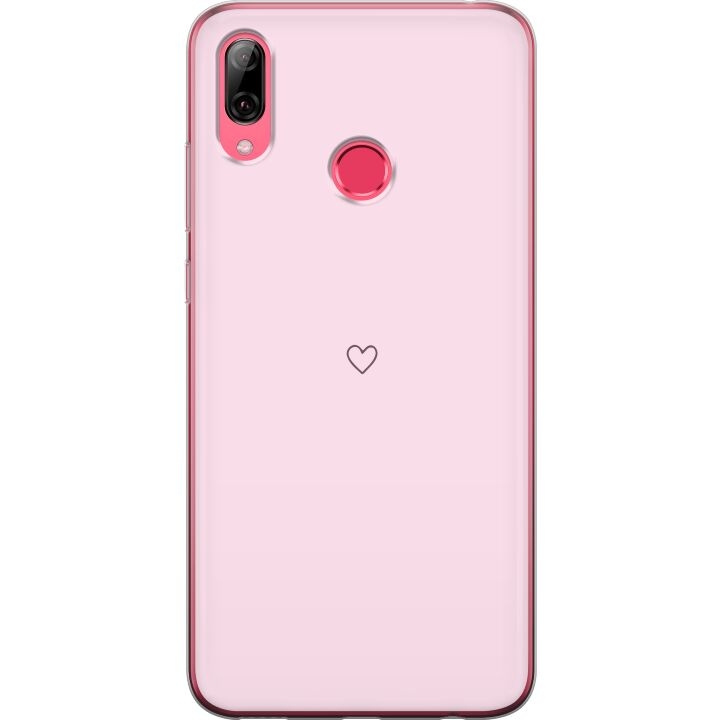 Mobile case for Huawei Y7 (2019) with Heart design in the group SMARTPHONE & TABLETS / Phone cases / Huawei/Honor at TP E-commerce Nordic AB (A53955)