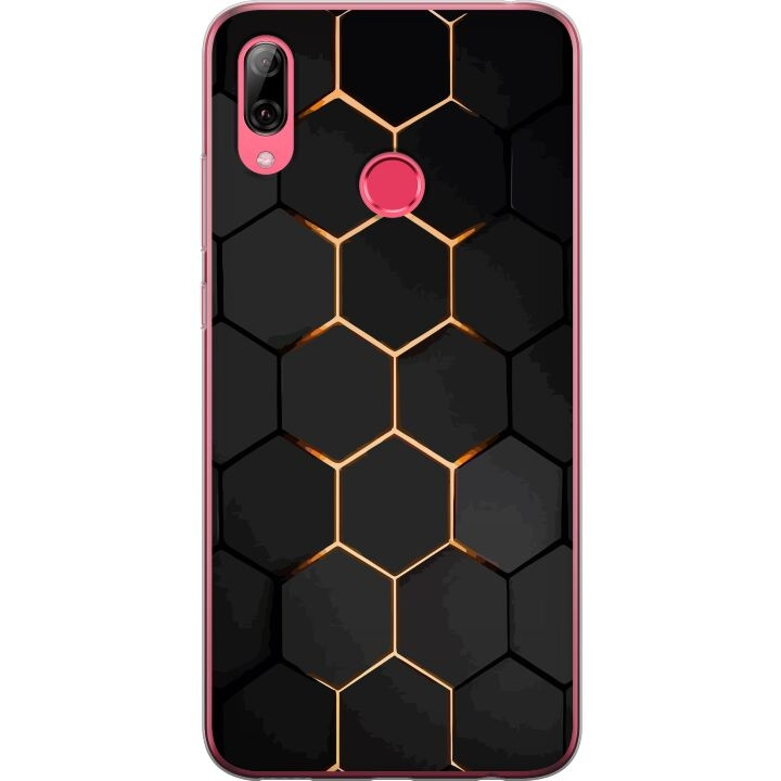 Mobile case for Huawei Y7 (2019) with Luxurious Pattern design in the group SMARTPHONE & TABLETS / Phone cases / Huawei/Honor at TP E-commerce Nordic AB (A53961)