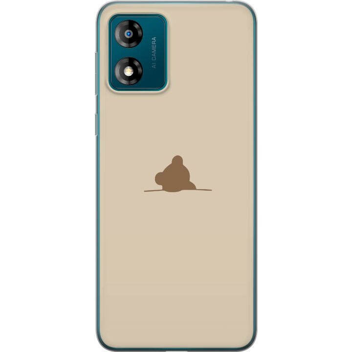 Mobile case for Motorola Moto E13 with Nalle design in the group SMARTPHONE & TABLETS / Phone cases / Motorola at TP E-commerce Nordic AB (A54010)