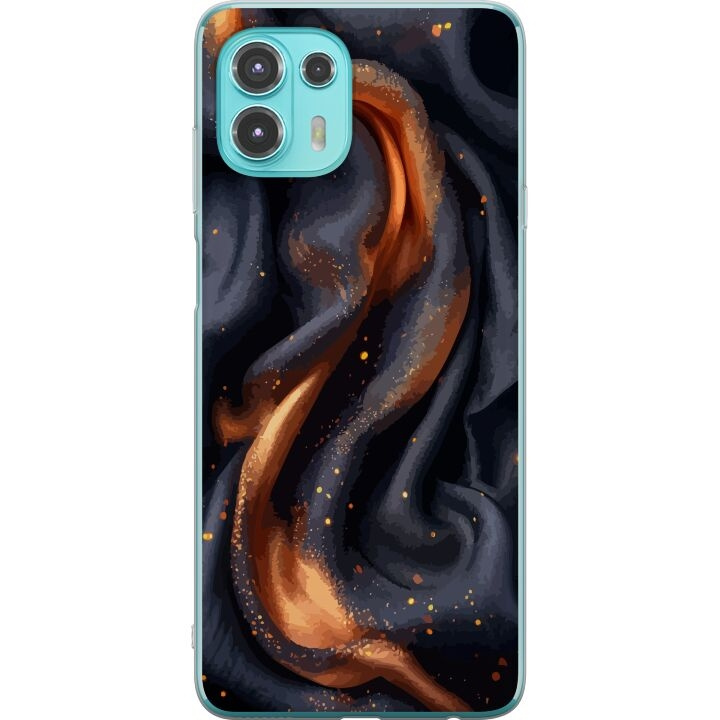 Mobile case for Motorola Edge 20 Lite with Fiery silk design in the group SMARTPHONE & TABLETS / Phone cases / Motorola at TP E-commerce Nordic AB (A54018)