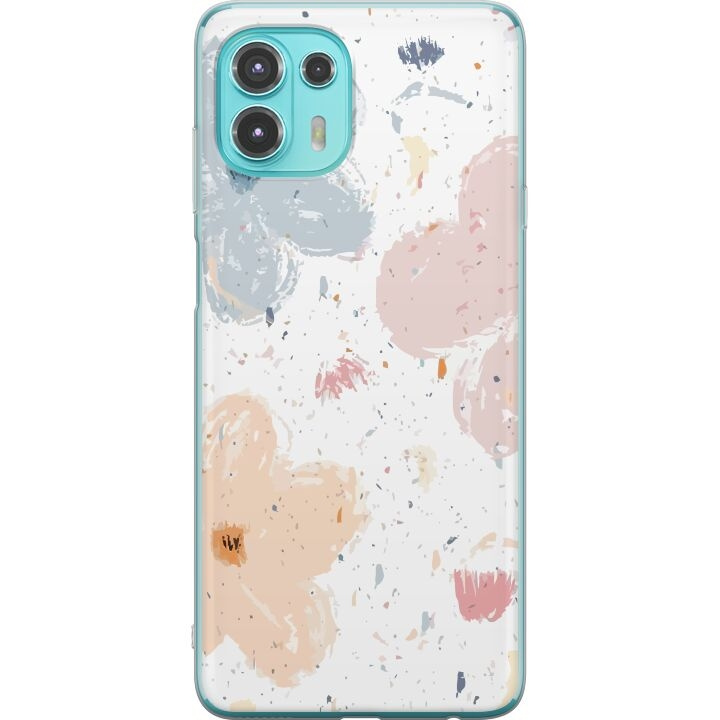 Mobile case for Motorola Edge 20 Lite with Flowers design in the group SMARTPHONE & TABLETS / Phone cases / Motorola at TP E-commerce Nordic AB (A54029)