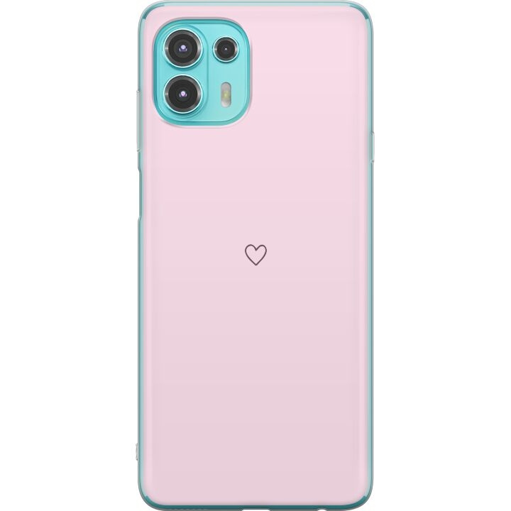 Mobile case for Motorola Edge 20 Lite with Heart design in the group SMARTPHONE & TABLETS / Phone cases / Motorola at TP E-commerce Nordic AB (A54036)