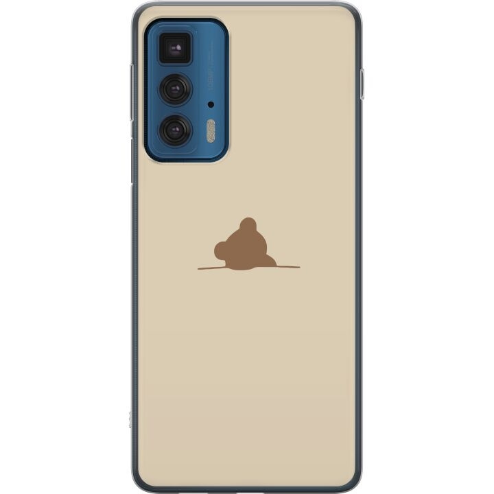 Mobile case for Motorola Edge 20 Pro with Nalle design in the group SMARTPHONE & TABLETS / Phone cases / Motorola at TP E-commerce Nordic AB (A54091)