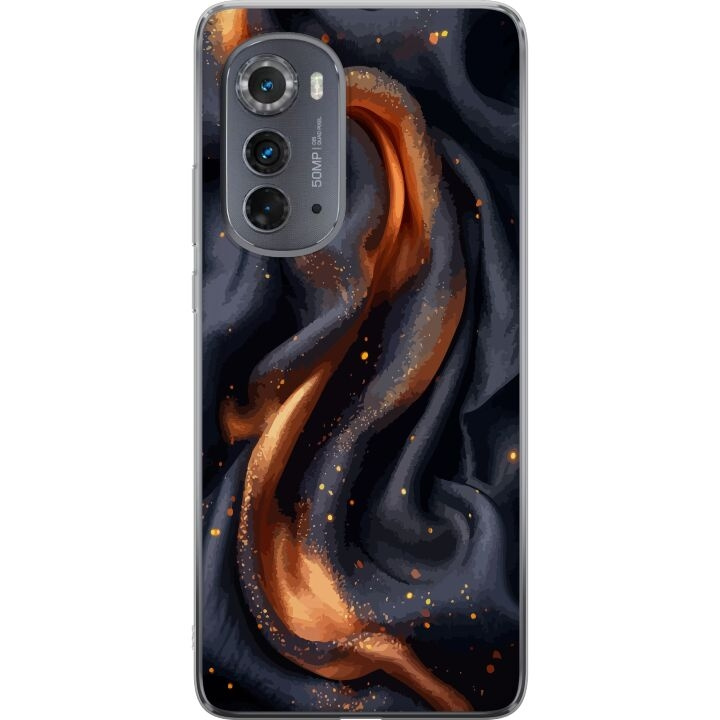 Mobile case for Motorola Edge (2022) with Fiery silk design in the group SMARTPHONE & TABLETS / Phone cases / Motorola at TP E-commerce Nordic AB (A54099)