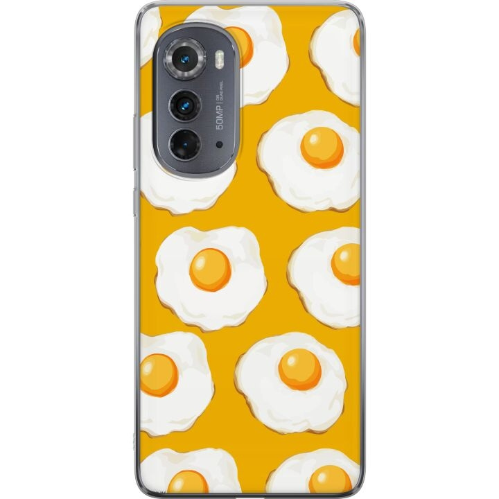 Mobile case for Motorola Edge (2022) with Fried egg design in the group SMARTPHONE & TABLETS / Phone cases / Motorola at TP E-commerce Nordic AB (A54100)