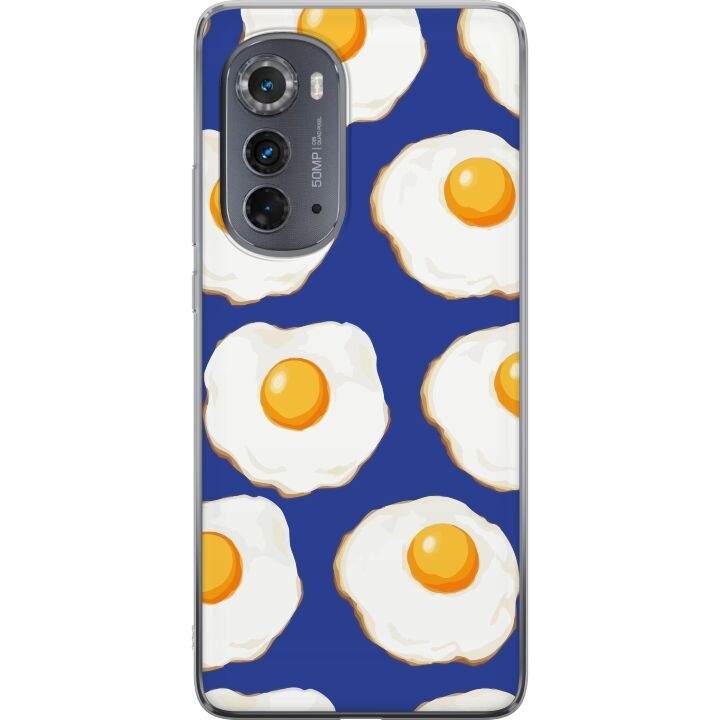 Mobile case for Motorola Edge (2022) with Fried eggs design in the group SMARTPHONE & TABLETS / Phone cases / Motorola at TP E-commerce Nordic AB (A54104)