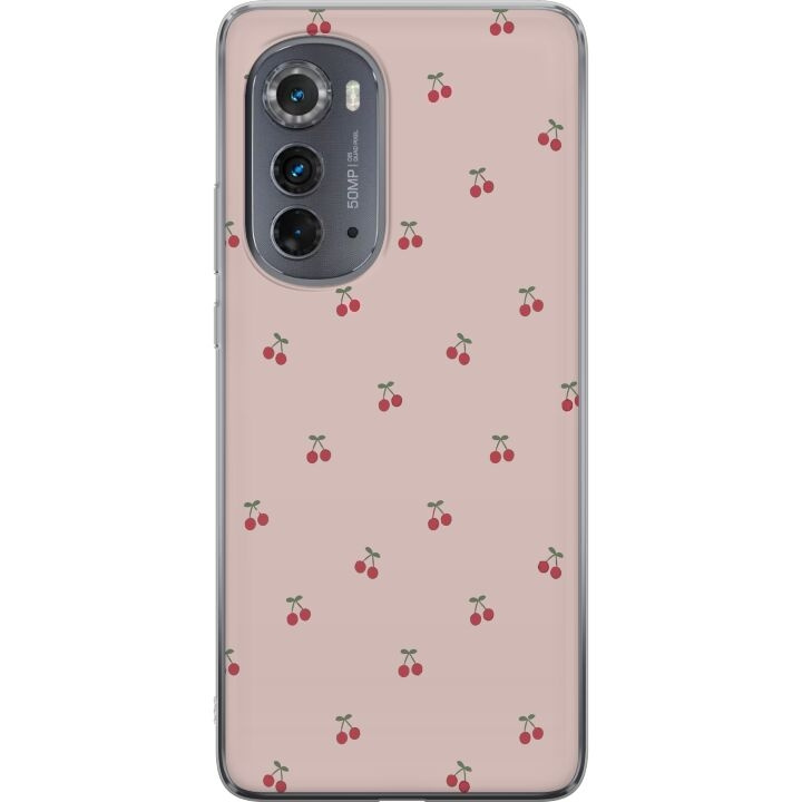 Mobile case for Motorola Edge (2022) with Cherry design in the group SMARTPHONE & TABLETS / Phone cases / Motorola at TP E-commerce Nordic AB (A54105)