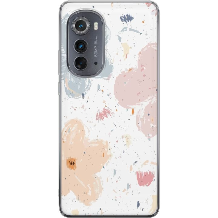 Mobile case for Motorola Edge (2022) with Flowers design in the group SMARTPHONE & TABLETS / Phone cases / Motorola at TP E-commerce Nordic AB (A54110)