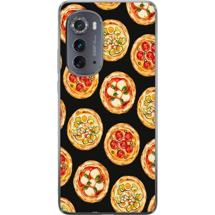 Mobile case for Motorola Edge (2022) with Pizza design in the group SMARTPHONE & TABLETS / Phone cases / Motorola at TP E-commerce Nordic AB (A54111)