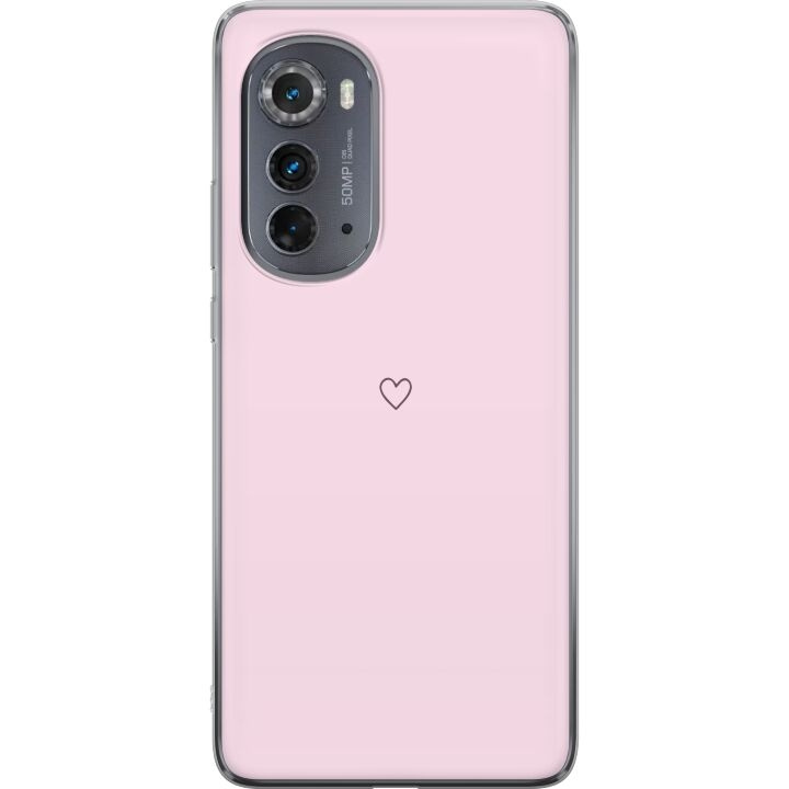 Mobile case for Motorola Edge (2022) with Heart design in the group SMARTPHONE & TABLETS / Phone cases / Motorola at TP E-commerce Nordic AB (A54117)