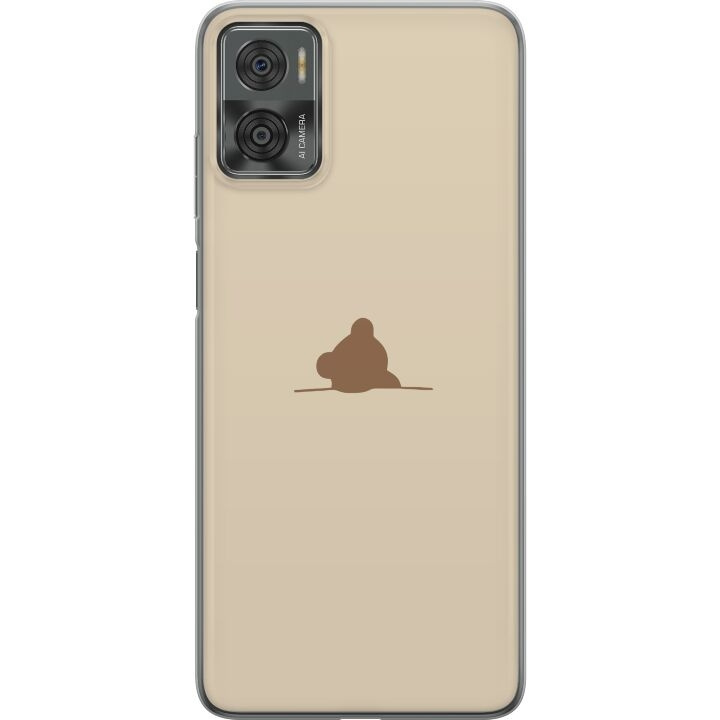 Mobile case for Motorola Moto E22i with Nalle design in the group SMARTPHONE & TABLETS / Phone cases / Motorola at TP E-commerce Nordic AB (A54172)