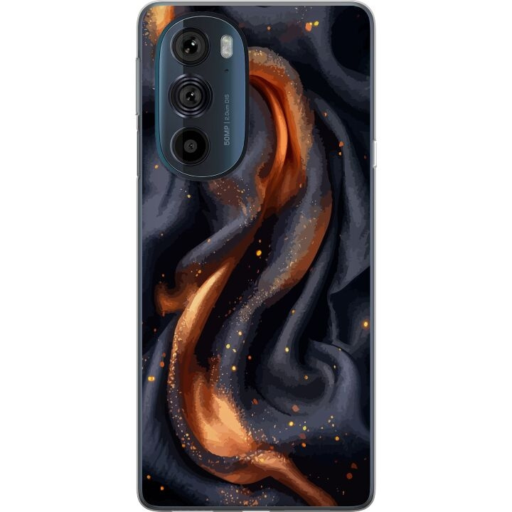 Mobile case for Motorola Edge 30 Pro with Fiery silk design in the group SMARTPHONE & TABLETS / Phone cases / Motorola at TP E-commerce Nordic AB (A54180)