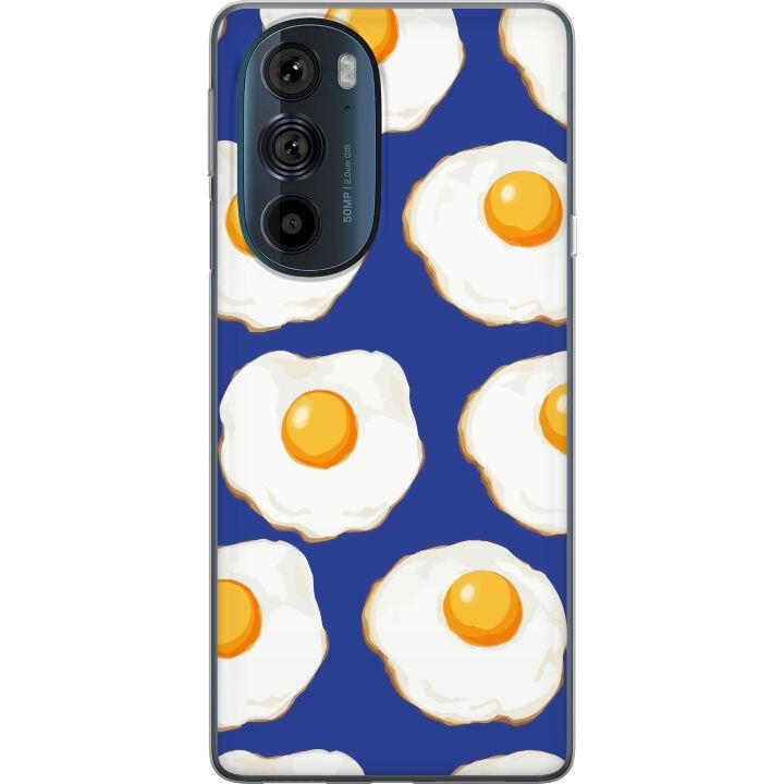 Mobile case for Motorola Edge 30 Pro with Fried eggs design in the group SMARTPHONE & TABLETS / Phone cases / Motorola at TP E-commerce Nordic AB (A54185)