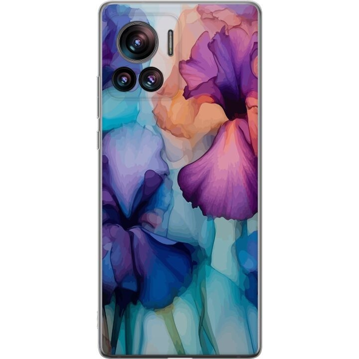 Mobile case for Motorola Edge 30 Ultra with Magical flowers design in the group SMARTPHONE & TABLETS / Phone cases / Motorola at TP E-commerce Nordic AB (A54209)