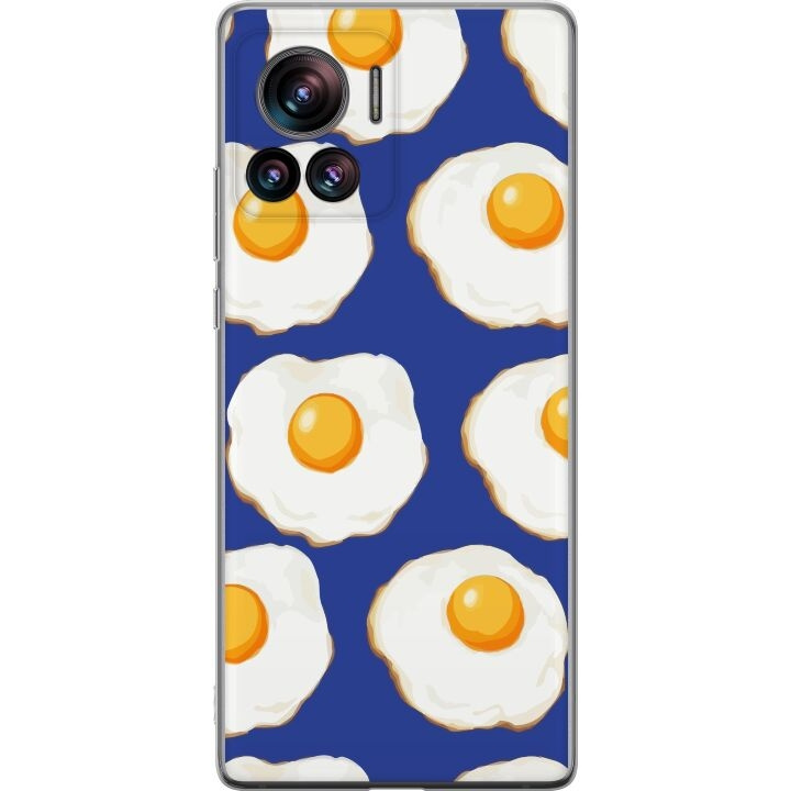 Mobile case for Motorola Edge 30 Ultra with Fried eggs design in the group SMARTPHONE & TABLETS / Phone cases / Motorola at TP E-commerce Nordic AB (A54212)