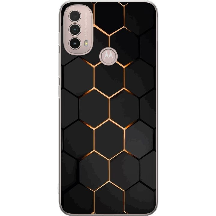 Mobile case for Motorola Moto E40 with Luxurious Pattern design in the group SMARTPHONE & TABLETS / Phone cases / Motorola at TP E-commerce Nordic AB (A54312)