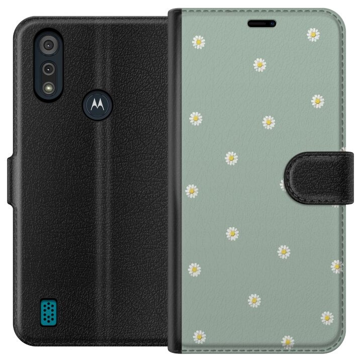 Wallet case for Motorola Moto E6i with Priest\'s collars design in the group SMARTPHONE & TABLETS / Phone cases / Motorola at TP E-commerce Nordic AB (A54318)