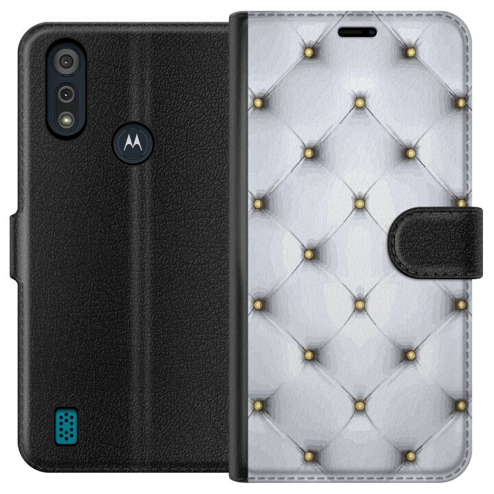 Wallet case for Motorola Moto E6i with Luxurious design in the group SMARTPHONE & TABLETS / Phone cases / Motorola at TP E-commerce Nordic AB (A54328)