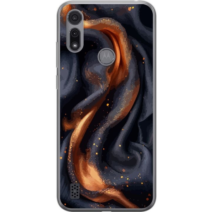 Mobile case for Motorola Moto E6i with Fiery silk design in the group SMARTPHONE & TABLETS / Phone cases / Motorola at TP E-commerce Nordic AB (A54342)