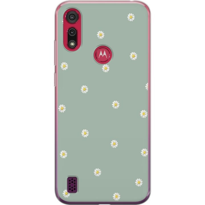 Mobile case for Motorola Moto E6s (2020) with Priest\'s collars design in the group SMARTPHONE & TABLETS / Phone cases / Motorola at TP E-commerce Nordic AB (A54372)