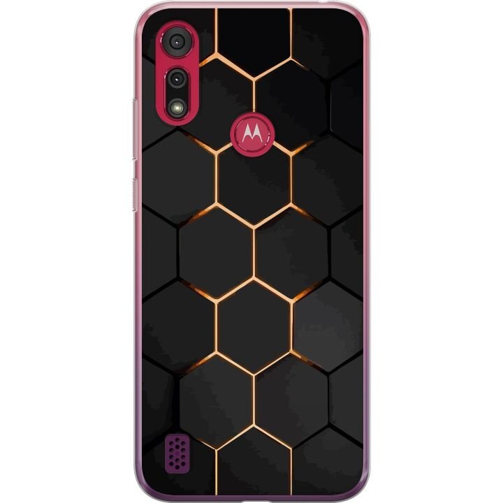 Mobile case for Motorola Moto E6s (2020) with Luxurious Pattern design in the group SMARTPHONE & TABLETS / Phone cases / Motorola at TP E-commerce Nordic AB (A54393)