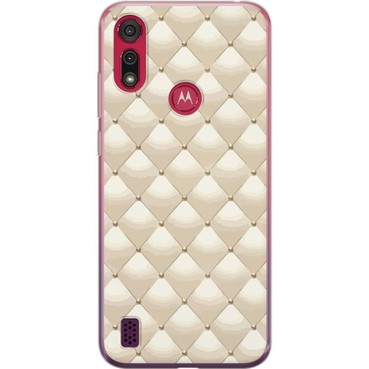 Mobile case for Motorola Moto E6s (2020) with Gold shine design in the group SMARTPHONE & TABLETS / Phone cases / Motorola at TP E-commerce Nordic AB (A54394)