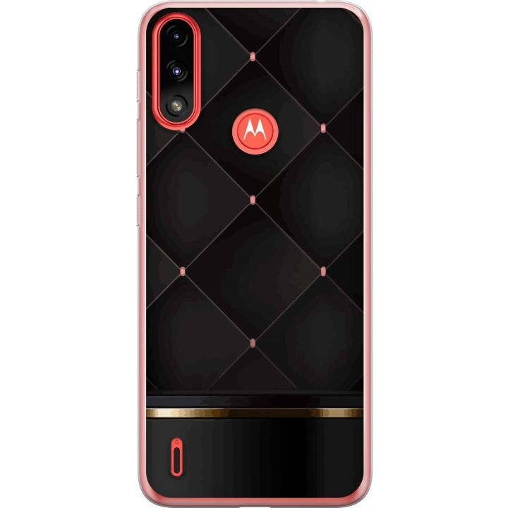 Mobile case for Motorola Moto E7 Power with Luxury line design in the group SMARTPHONE & TABLETS / Phone cases / Motorola at TP E-commerce Nordic AB (A54464)