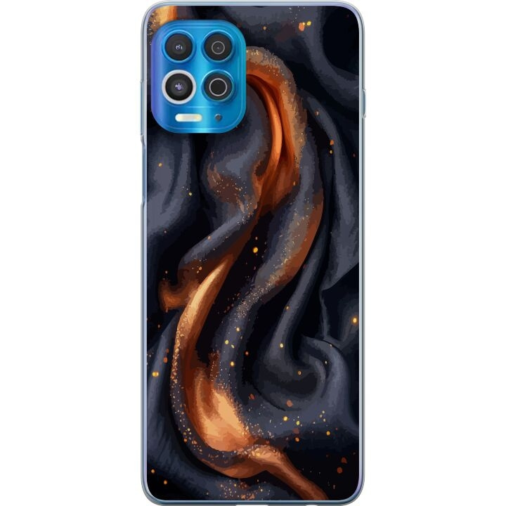 Mobile case for Motorola Edge S with Fiery silk design in the group SMARTPHONE & TABLETS / Phone cases / Motorola at TP E-commerce Nordic AB (A54558)