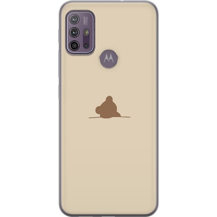 Mobile case for Motorola Moto G10 with Nalle design in the group SMARTPHONE & TABLETS / Phone cases / Motorola at TP E-commerce Nordic AB (A54604)