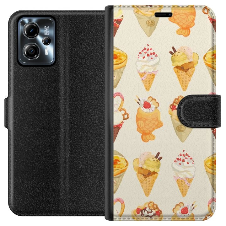 Wallet case for Motorola Moto G13 with Glassy design in the group SMARTPHONE & TABLETS / Phone cases / Motorola at TP E-commerce Nordic AB (A54649)