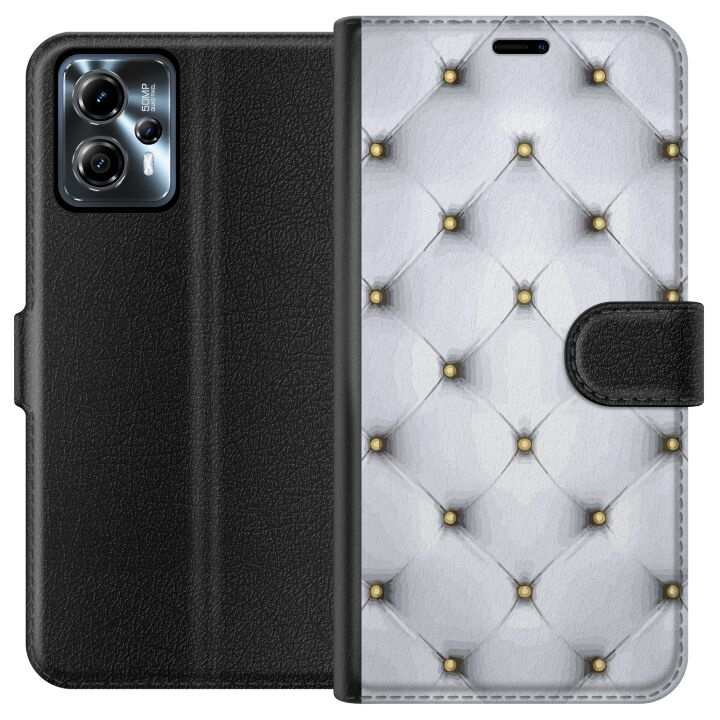 Wallet case for Motorola Moto G13 with Luxurious design in the group SMARTPHONE & TABLETS / Phone cases / Motorola at TP E-commerce Nordic AB (A54652)