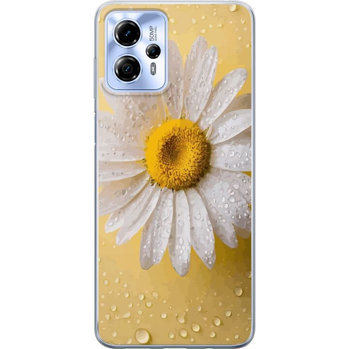 Mobile case for Motorola Moto G13 with Porslinsblomma design in the group SMARTPHONE & TABLETS / Phone cases / Motorola at TP E-commerce Nordic AB (A54665)