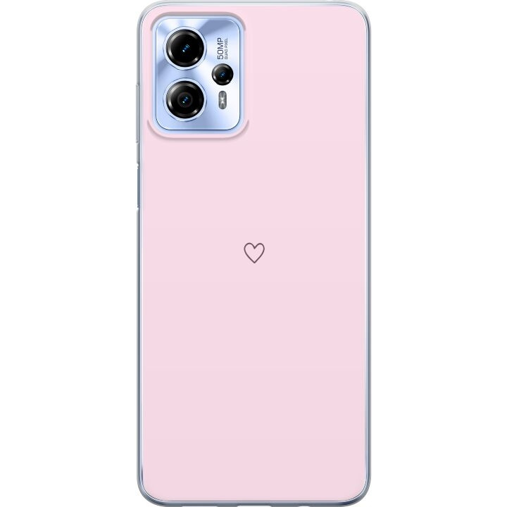 Mobile case for Motorola Moto G13 with Heart design in the group SMARTPHONE & TABLETS / Phone cases / Motorola at TP E-commerce Nordic AB (A54684)