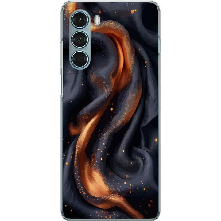 Mobile case for Motorola Moto G200 5G with Fiery silk design in the group SMARTPHONE & TABLETS / Phone cases / Motorola at TP E-commerce Nordic AB (A54720)