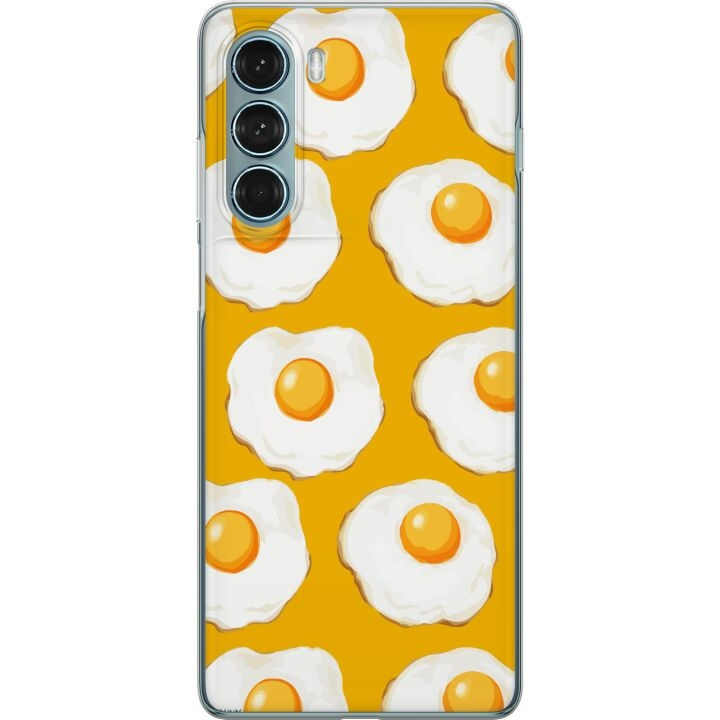 Mobile case for Motorola Moto G200 5G with Fried egg design in the group SMARTPHONE & TABLETS / Phone cases / Motorola at TP E-commerce Nordic AB (A54721)