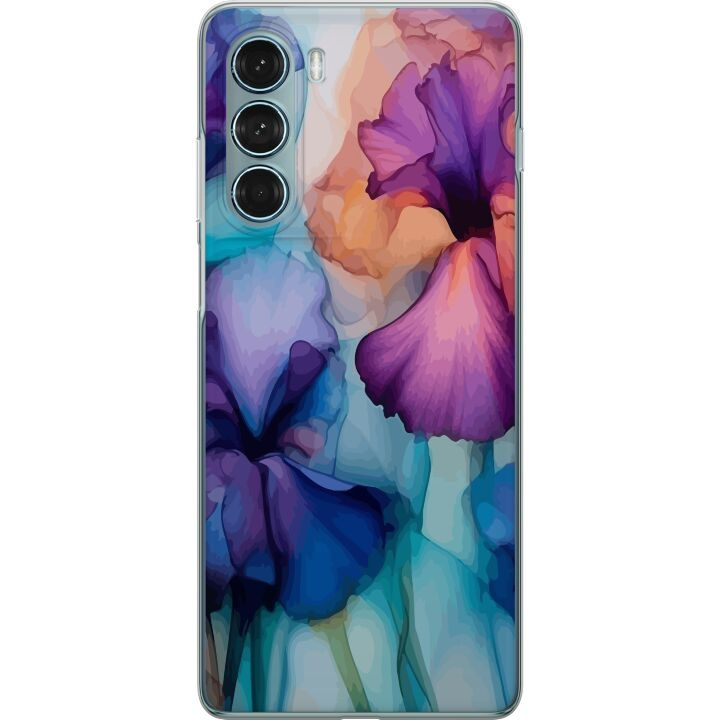 Mobile case for Motorola Moto G200 5G with Magical flowers design in the group SMARTPHONE & TABLETS / Phone cases / Motorola at TP E-commerce Nordic AB (A54722)