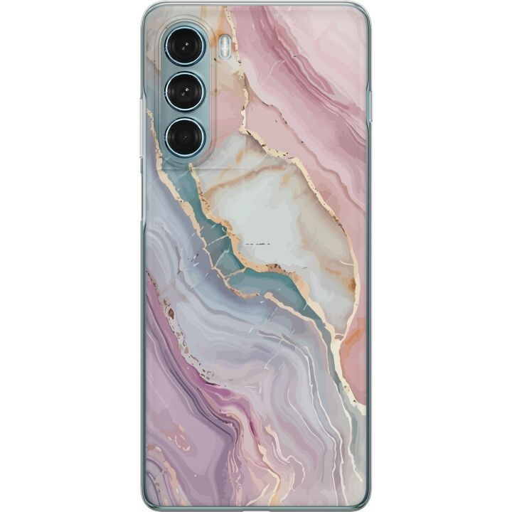 Mobile case for Motorola Moto G200 5G with Marble design in the group SMARTPHONE & TABLETS / Phone cases / Motorola at TP E-commerce Nordic AB (A54741)