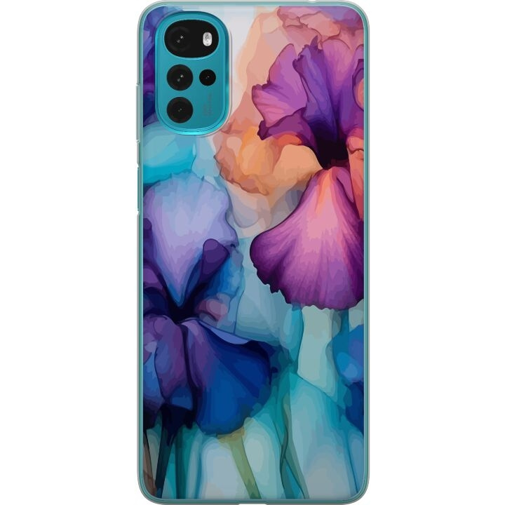 Mobile case for Motorola Moto G22 with Magical flowers design in the group SMARTPHONE & TABLETS / Phone cases / Motorola at TP E-commerce Nordic AB (A54749)