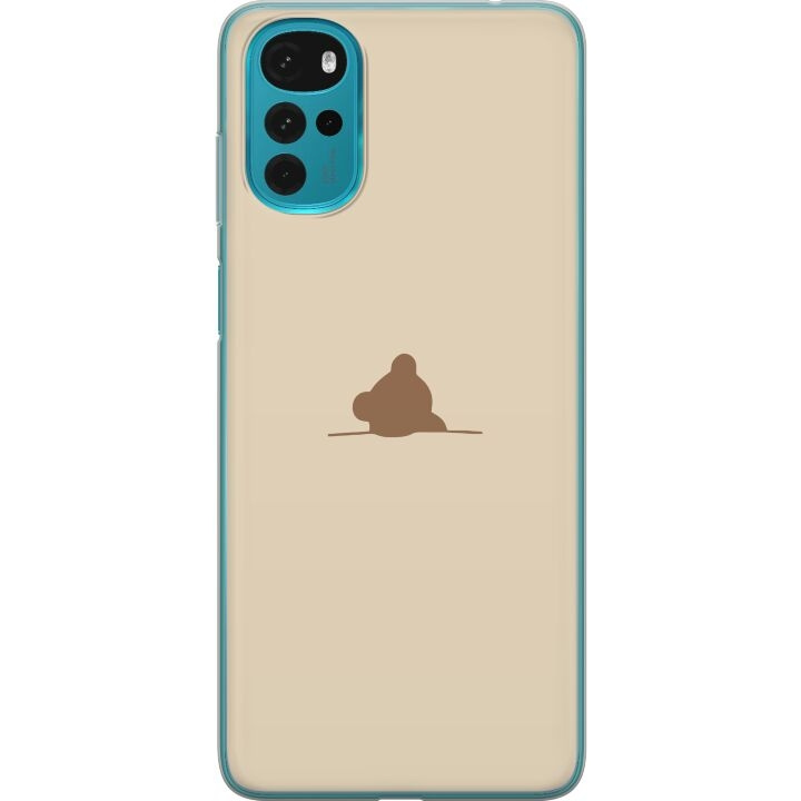 Mobile case for Motorola Moto G22 with Nalle design in the group SMARTPHONE & TABLETS / Phone cases / Motorola at TP E-commerce Nordic AB (A54766)