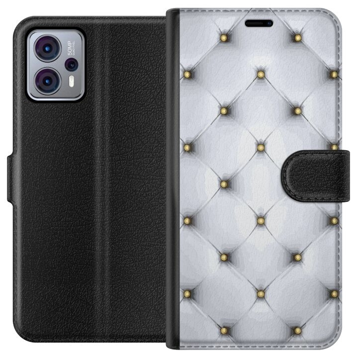 Wallet case for Motorola Moto G23 with Luxurious design in the group SMARTPHONE & TABLETS / Phone cases / Motorola at TP E-commerce Nordic AB (A54787)