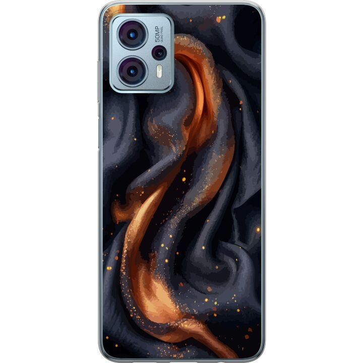 Mobile case for Motorola Moto G23 with Fiery silk design in the group SMARTPHONE & TABLETS / Phone cases / Motorola at TP E-commerce Nordic AB (A54801)