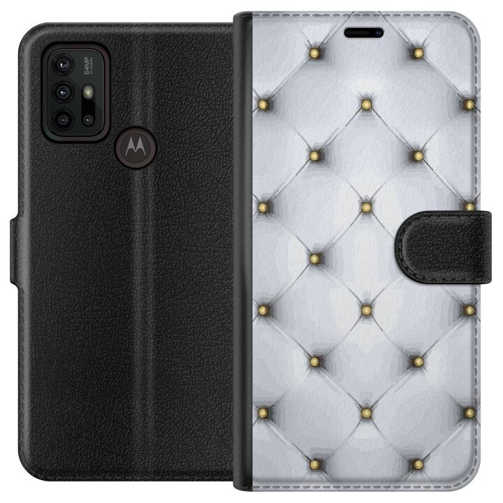 Wallet case for Motorola Moto G30 with Luxurious design in the group SMARTPHONE & TABLETS / Phone cases / Motorola at TP E-commerce Nordic AB (A54841)