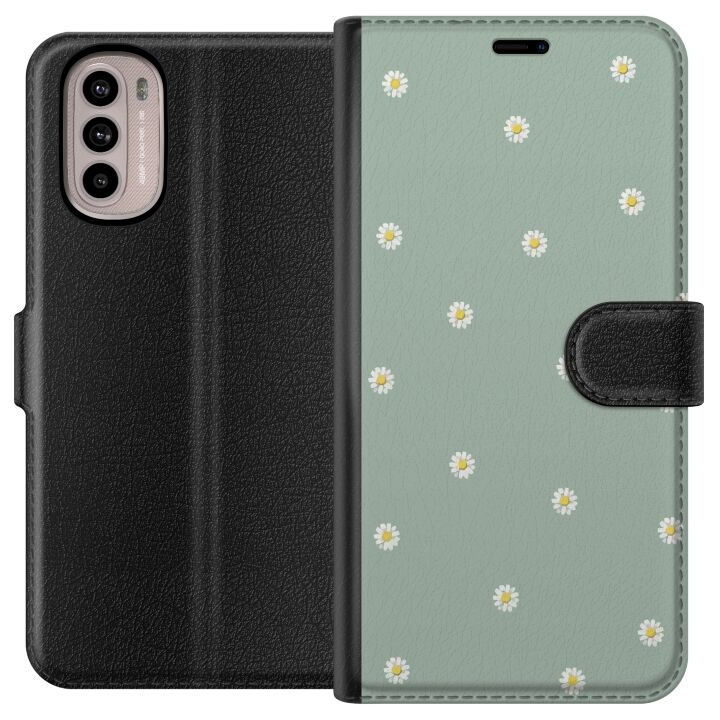 Wallet case for Motorola Moto G31 with Priest\'s collars design in the group SMARTPHONE & TABLETS / Phone cases / Motorola at TP E-commerce Nordic AB (A54885)