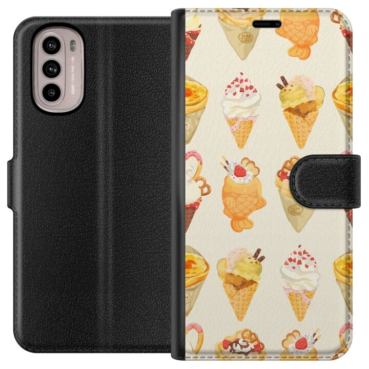 Wallet case for Motorola Moto G31 with Glassy design in the group SMARTPHONE & TABLETS / Phone cases / Motorola at TP E-commerce Nordic AB (A54892)