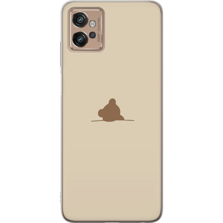 Mobile case for Motorola Moto G32 with Nalle design in the group SMARTPHONE & TABLETS / Phone cases / Motorola at TP E-commerce Nordic AB (A54955)