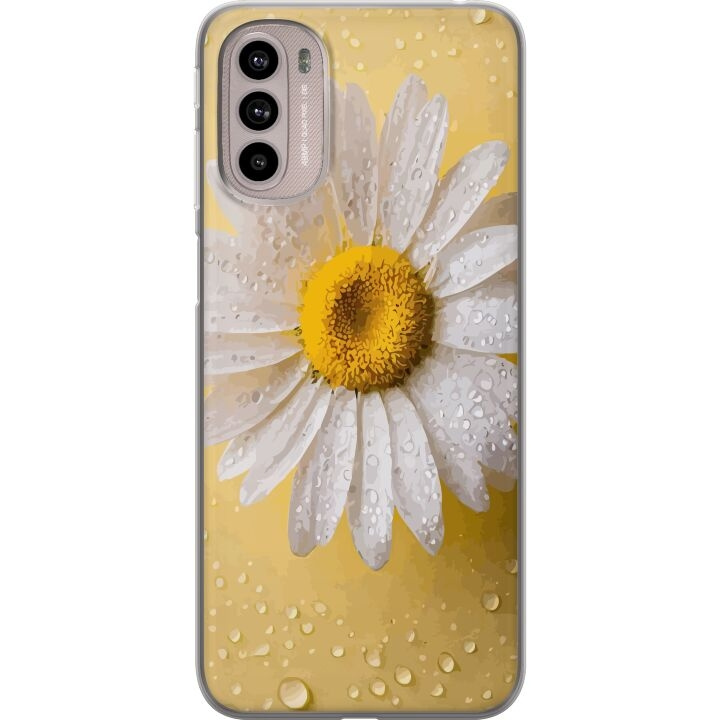 Mobile case for Motorola Moto G41 with Porslinsblomma design in the group SMARTPHONE & TABLETS / Phone cases / Motorola at TP E-commerce Nordic AB (A54989)