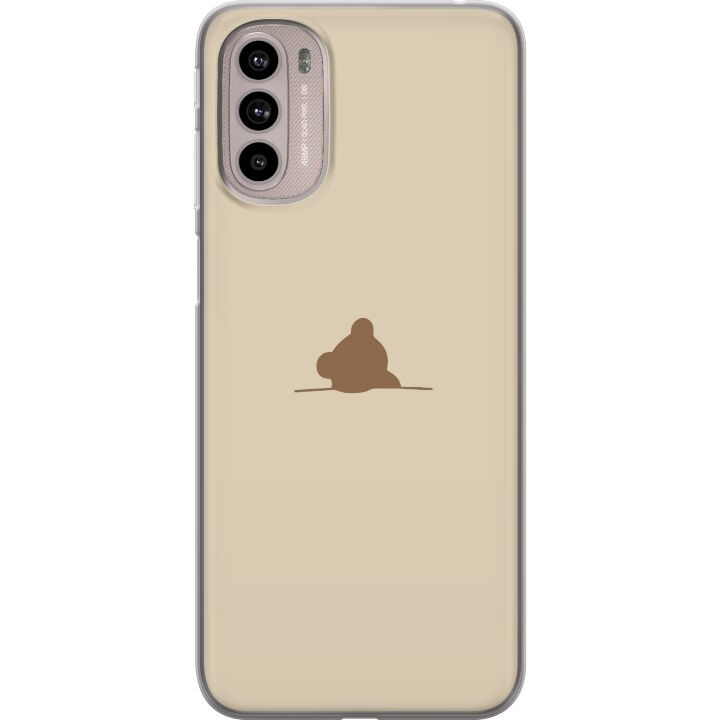 Mobile case for Motorola Moto G41 with Nalle design in the group SMARTPHONE & TABLETS / Phone cases / Motorola at TP E-commerce Nordic AB (A55009)